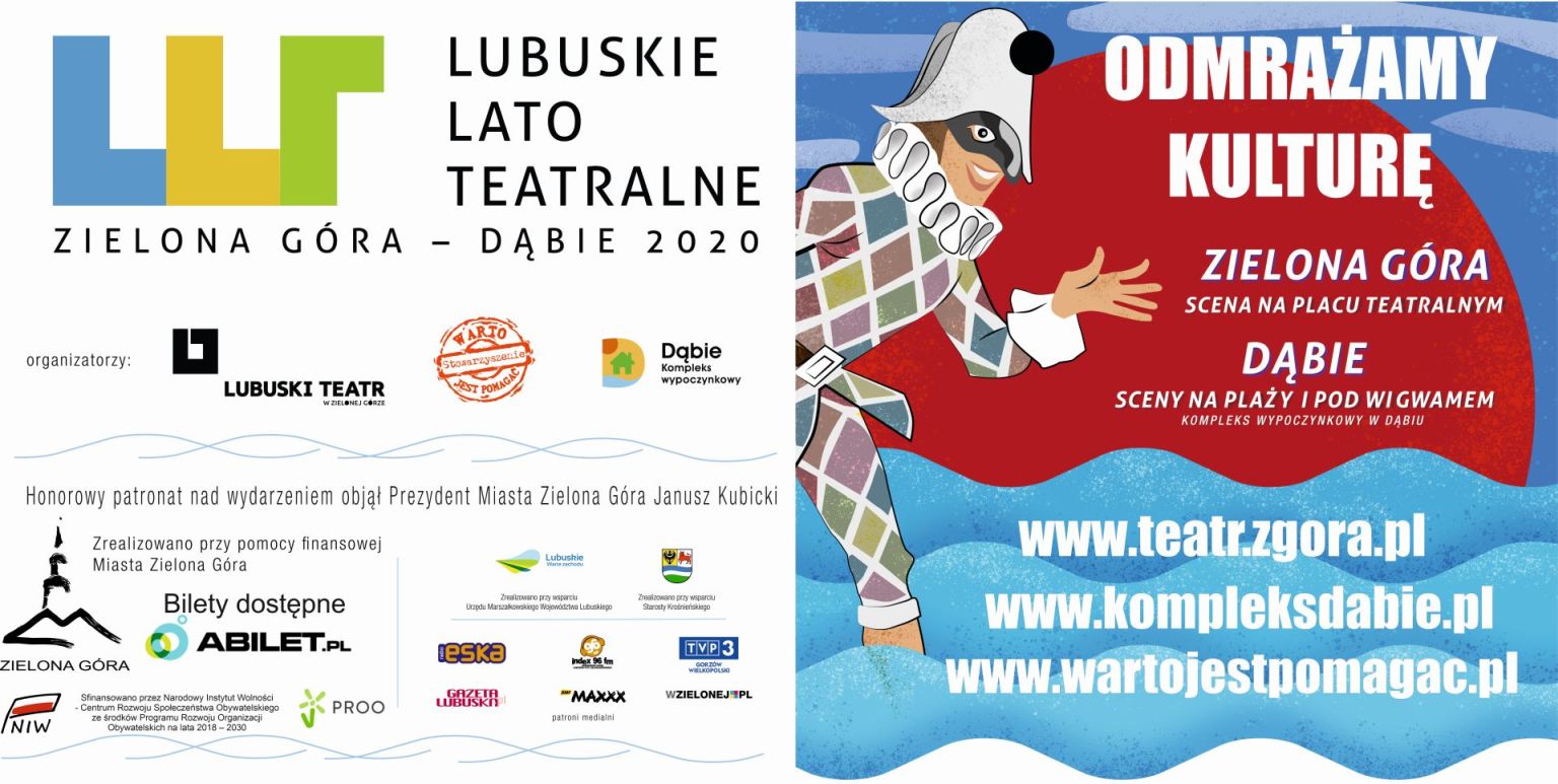 Lubuskie Lato Teatralne Zielona Góra, Dąbie 2020 